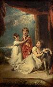 Sir Thomas Lawrence The Children of Sir Samuel Fludyer oil painting on canvas